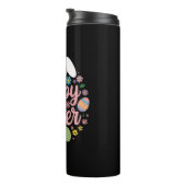 ハッピーイースターことわざエッグバニー タンブラー (回転右)