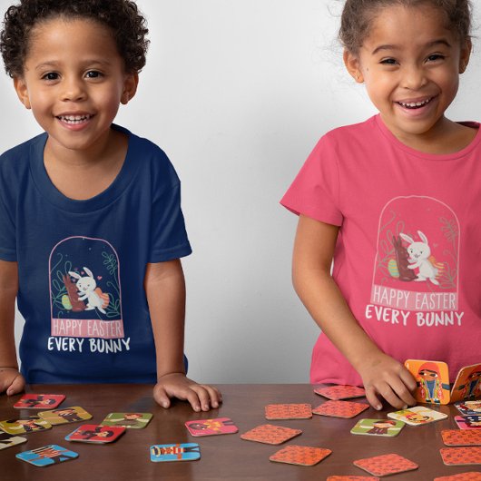 ハッピーイースターすべてのバニーイースター Tシャツ