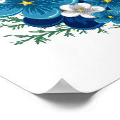 ハッピーイースターとベビー ポスター (角)