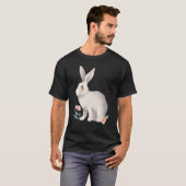 ハッピーイースターと甘いバニー2 Tシャツ (正面フル)