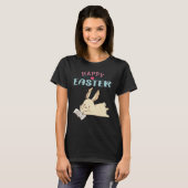 ハッピーイースターと甘いバニー9 Tシャツ (正面フル)