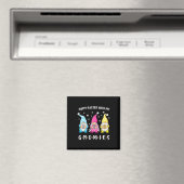 ハッピーイースターと私のGnomies女の子女の東 マグネット (インサイチュ (食洗機))