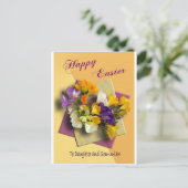 ハッピーイースターのご挨拶Duter Post Card シーズンポストカード (スタンド正面)