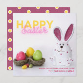 ハッピーイースターのイチジク シーズンカード (正面/裏面)