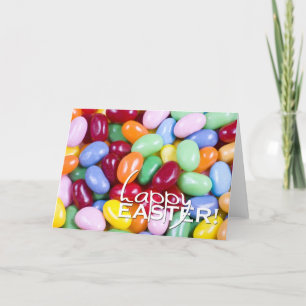 ハッピーイースターのゼリー菓子 シーズンカード