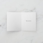 ハッピーイースターのツリーエッグス&バニー シーズンカード (内部)