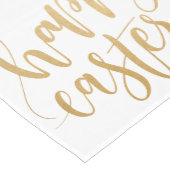 ハッピーイースターのテーブルのランナー ミディアムテーブルランナー (コーナー)