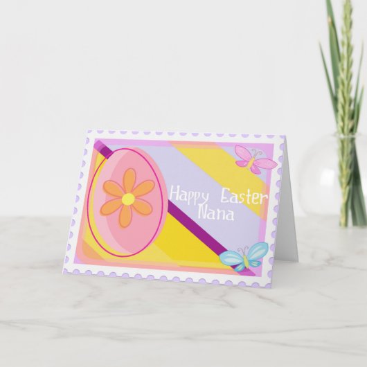ハッピーイースターのナナカード シーズンカード (正面)