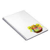 ハッピーイースターのノート ノートブック (右側)