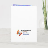 ハッピーイースターのバニーカード シーズンカード (裏面)