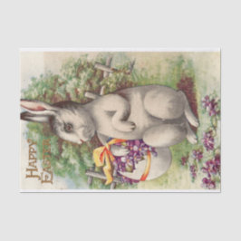 ハッピーイースターのバニー 薄葉紙