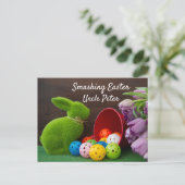 ハッピーイースターのピクレバラー、素敵なポストカード ポストカード (スタンド正面)