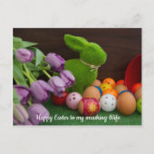 ハッピーイースターのピクレバラー、素敵なポストカード ポストカード (正面)