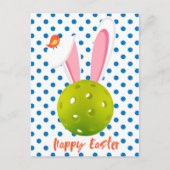 ハッピーイースターのピクレバレエかわいい ポストカード (正面)