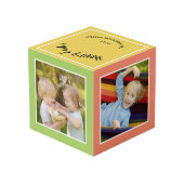 ハッピーイースターのファ数々のミリ フォトキューブ (裏面アングル)