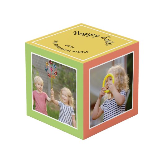 ハッピーイースターのファ数々のミリ フォトキューブ
