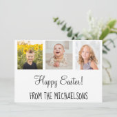 ハッピーイースターの写真 シーズンカード (スタンド正面)