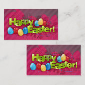 ハッピーイースターの名刺 名刺 (正面/裏面)