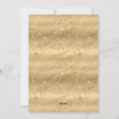 ハッピーイースターの喜びバニー、シック、卵&花 シーズンカード (裏面)