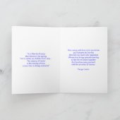 ハッピーイースターの夫のカード – アヒルと鳩 シーズンカード (内部)