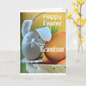 ***ハッピーイースターの孫***あなたは良い卵の一つです! カード (黄色い花)
