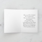 ハッピーイースターの息子および義理の娘カードHyacinth シーズンカード (内部)