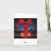 ハッピーイースターの挨拶状 シーズンカード (裏面)