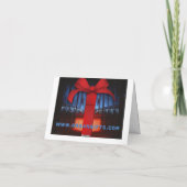 ハッピーイースターの挨拶状-チェスターのカテドラル シーズンカード (裏面)