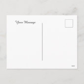 ハッピーイースターの挨拶状（友人や家族向け） シーズンポストカード (裏面)