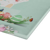 ハッピーイースターの日 – おもしろいバニーと卵のイースター カッティングボード (角)