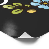 ハッピーイースターの日 – かわいいチョコレート ポスター (コーナー)