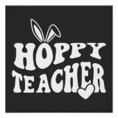 ハッピーイースターの日 – イースターエッグカワイ ポスター (正面)