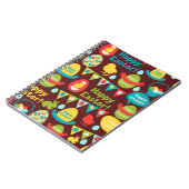 ハッピーイースターの日 – パタンバニーと卵イースター ノートブック (左側)