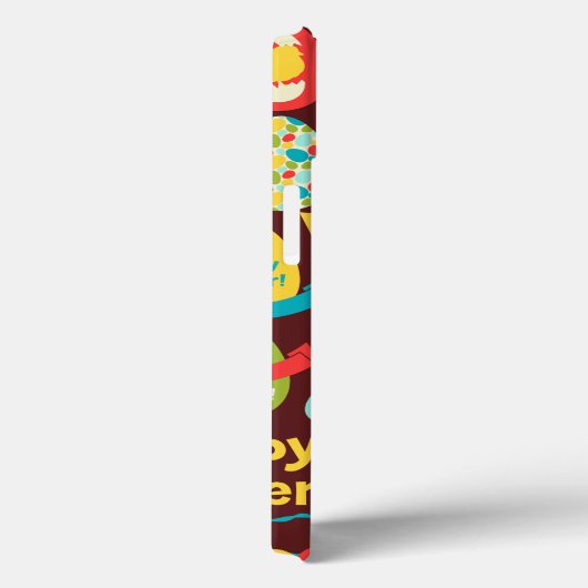 ハッピーイースターの日 – パタンバニーと卵イースター Case-Mate iPhoneケース (裏面 / 右)