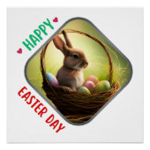 ハッピーイースターの日 – 伝統 ポスター (正面)