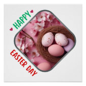 ハッピーイースターの日 – 幸福 ポスター (正面)