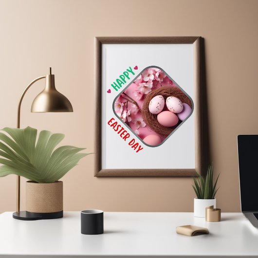 ハッピーイースターの日 – 幸福 ポスター