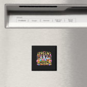 ハッピーイースターの日Chillin'私のいとこイースターダ マグネット (インサイチュ (食洗機))