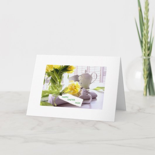 ハッピーイースターの母さん シーズンカード (正面)
