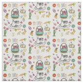 ハッピーイースターの芸術 ファブリック (見本)