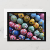 ハッピーイースターの郵便はがき シーズンポストカード (正面/裏面)