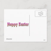 ハッピーイースターの郵便はがき シーズンポストカード (裏面)
