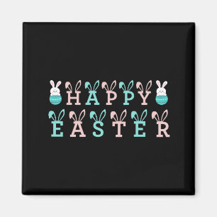 ハッピーイースターの願いおもしろい- Bunny Easter マグネット