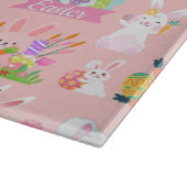 ハッピーイースターの願い – パターおもしろいンバニーイースター カッティングボード (角)