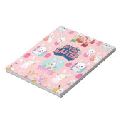 ハッピーイースターの願い – パターおもしろいンバニーイースター ノートパッド (回転)