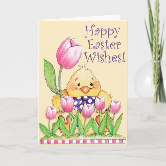 ハッピーイースターの願い-挨拶状 シーズンカード (正面)