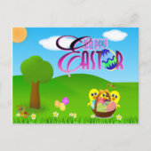 ハッピーイースターはがき シーズンポストカード (正面)