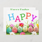 ハッピーイースターはがき シーズンポストカード (正面/裏面)