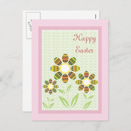 ハッピーイースターはがき シーズンポストカード (正面/裏面)