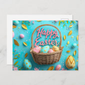 ハッピーイースターはがき シーズンポストカード (正面/裏面)